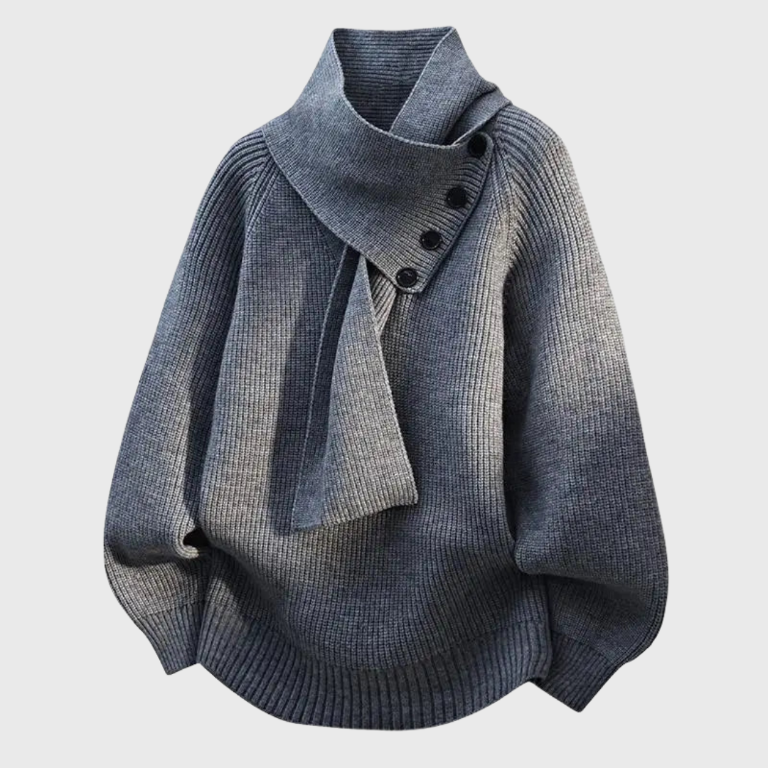 Elisa | Pull Élégant avec Col Col Roulé