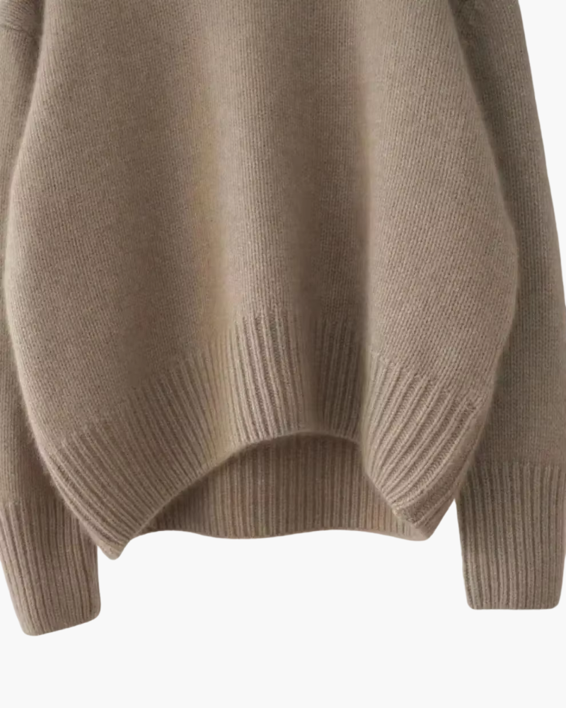 Isabella | Pull Doux à Col Montant