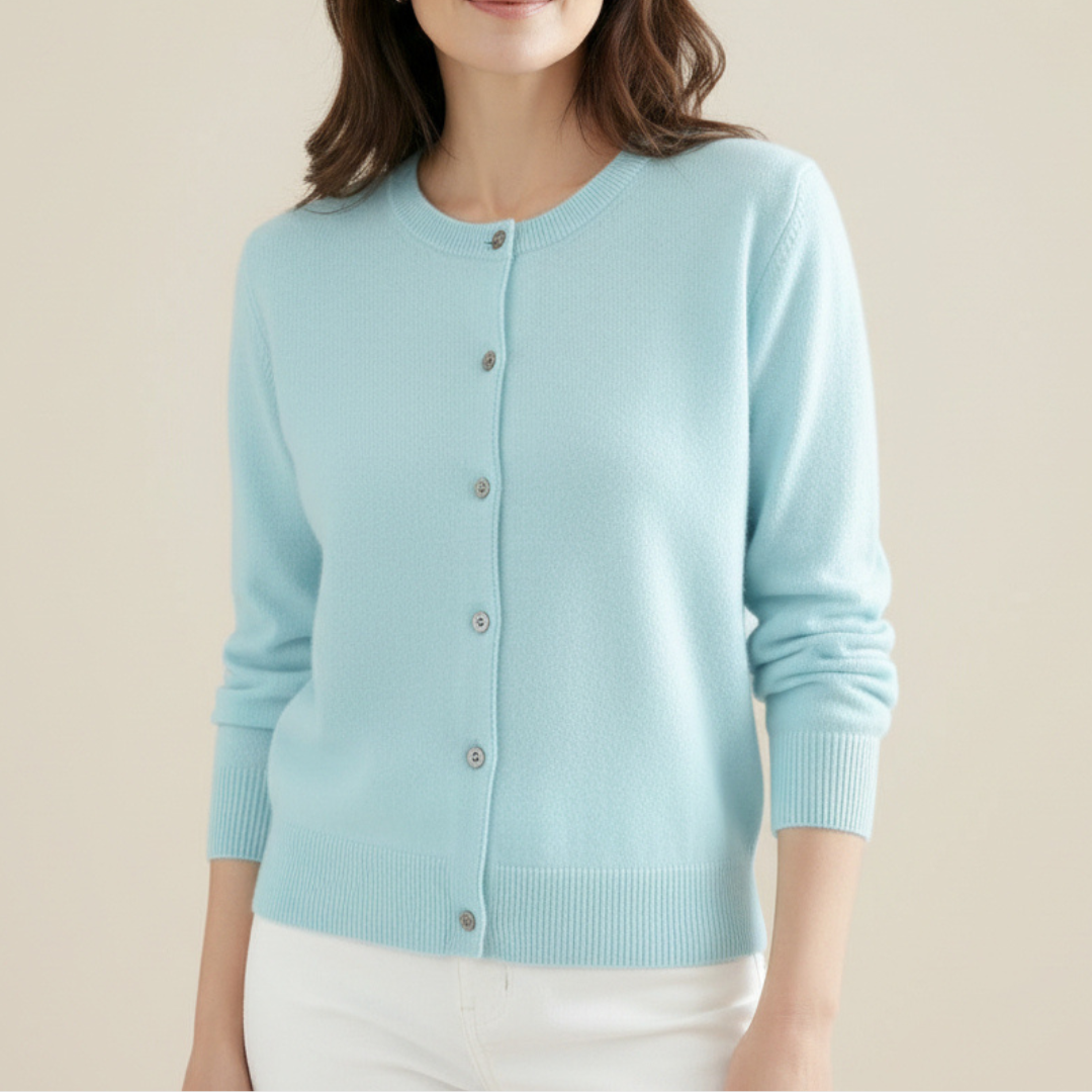 Sofia | Cardigan Doux à Boutons