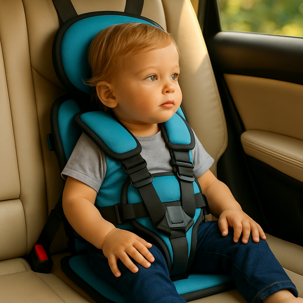 Seggiolino auto portatile per bambini compatto