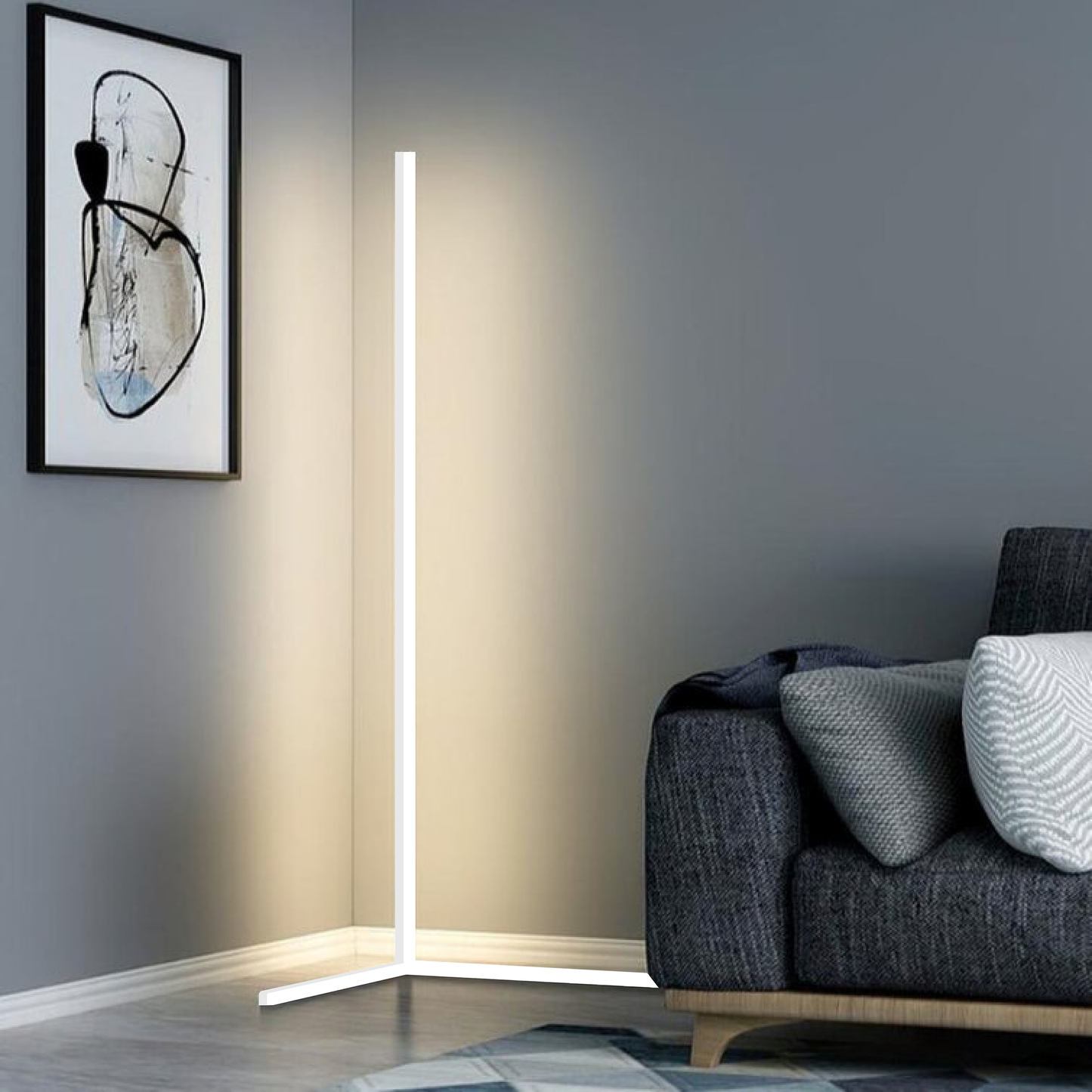 Lampe d'angle LED dimmable