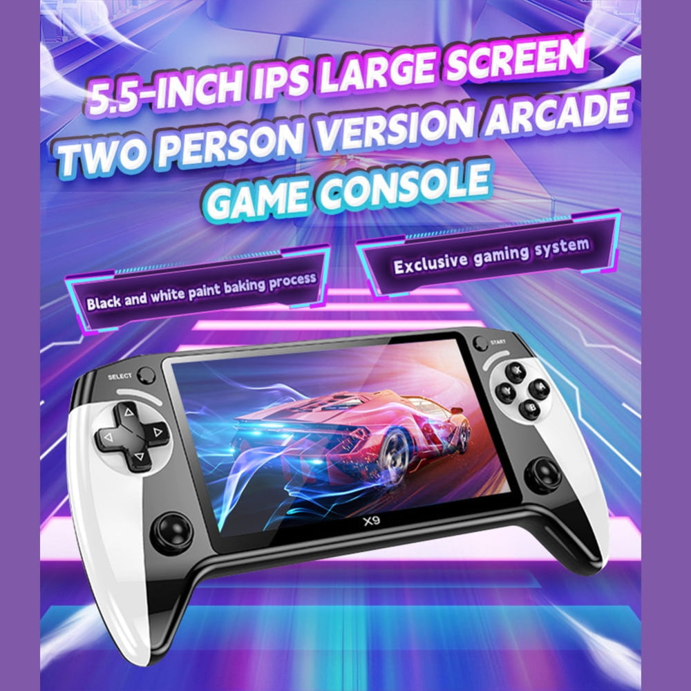 Console de jeu portable rétro avec jeux intégrés
