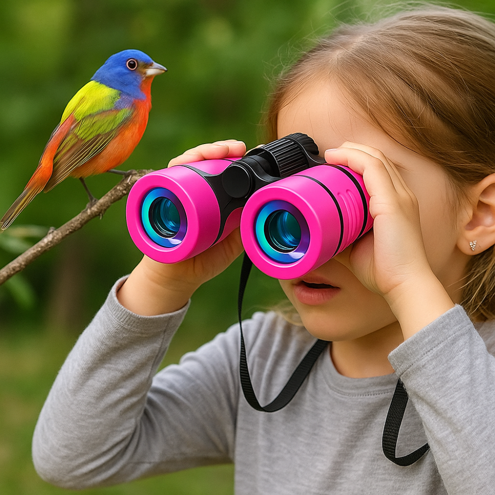 Jumelles compactes pour enfants pour des aventures en plein air