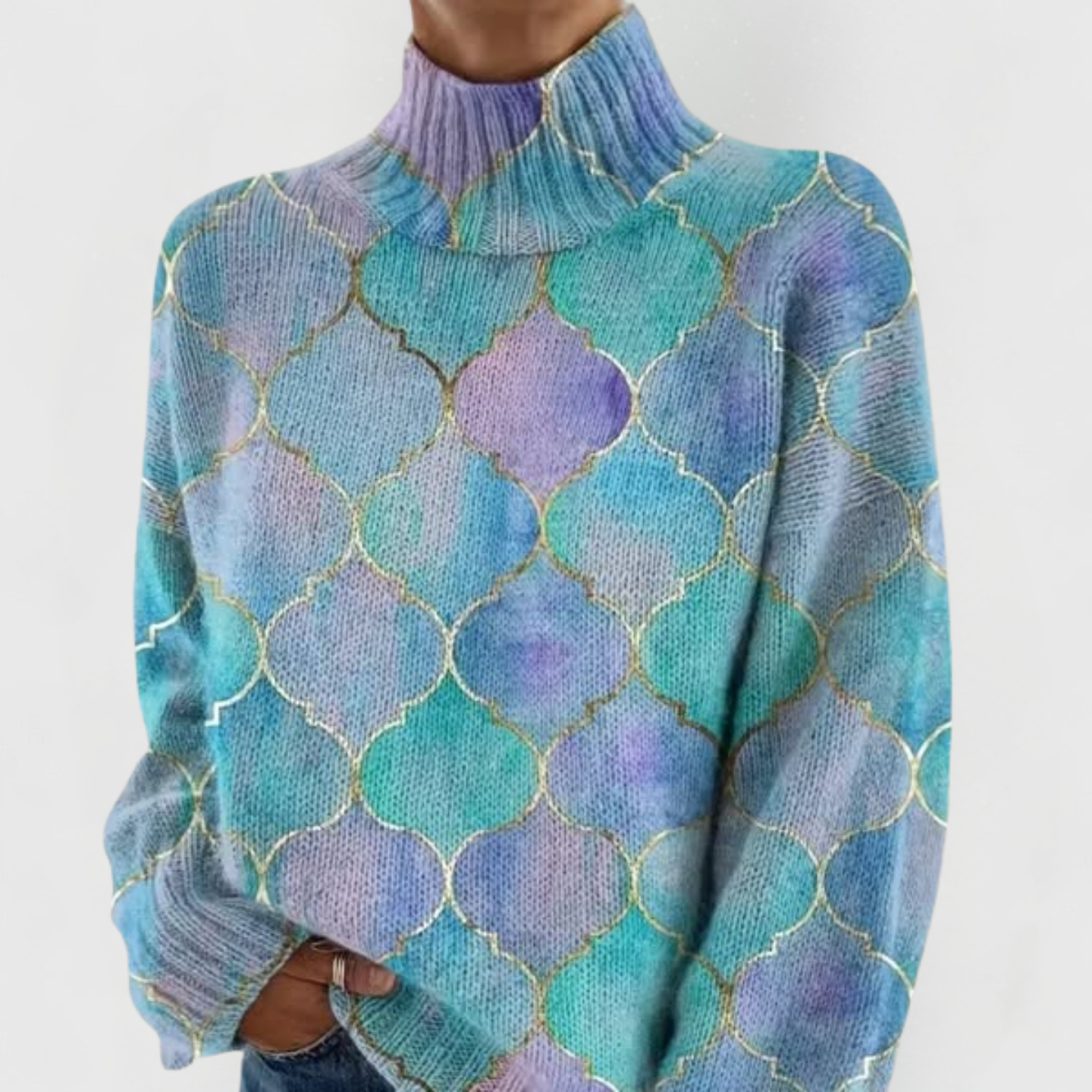 Nilda - maglione a collo alto
