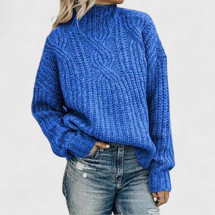 Elisabetta | Pull Chaud à Col Roulé