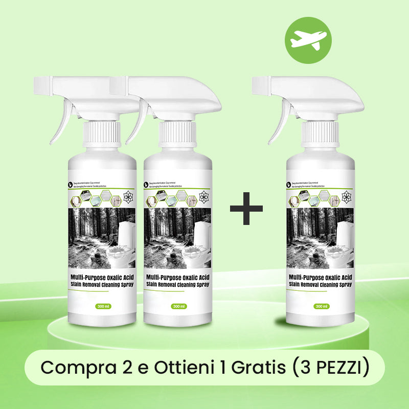 🔥 Vendita calda 49% OFF🔥Spray per Rimozione delle Macchie con Acido Ossalico Multiuso
