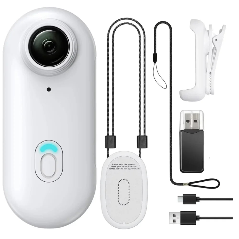 Caméra d'action mini 4K portable étanche