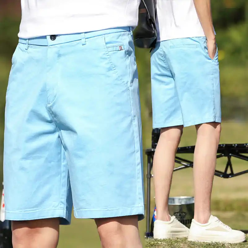 Shorts en coton élastique MorphoFit™