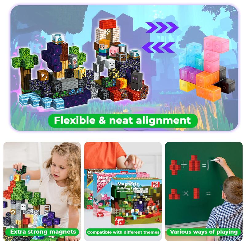 Jeu de construction magnétique pour enfants