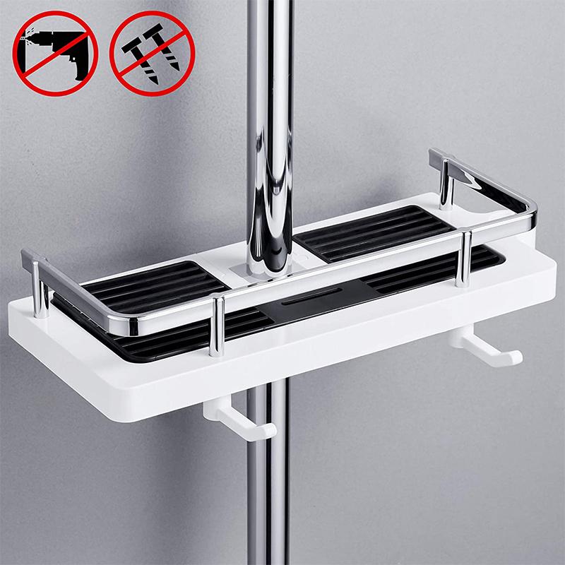 Étagère pour barre de douche