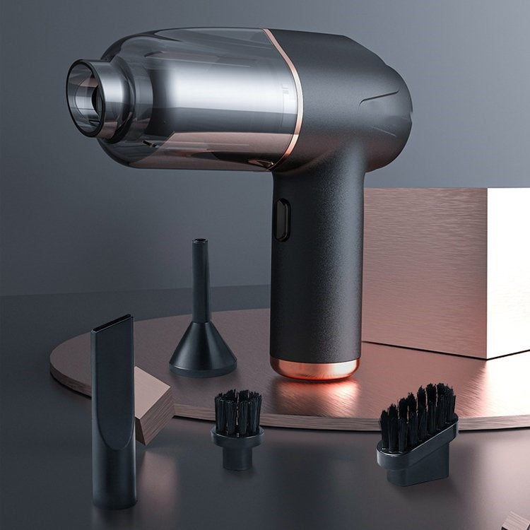 Aspirateur sans fil 3-en-1 pour maison et voiture : aspire, souffle et gonfle