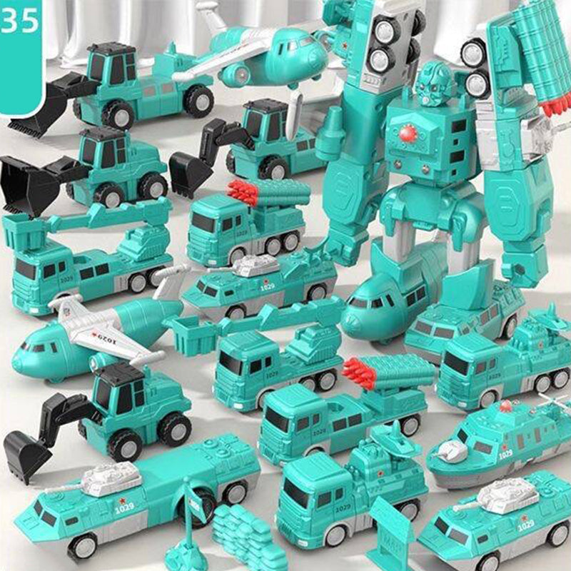 Auto magnétique Transform Engineering Jouets assemblés