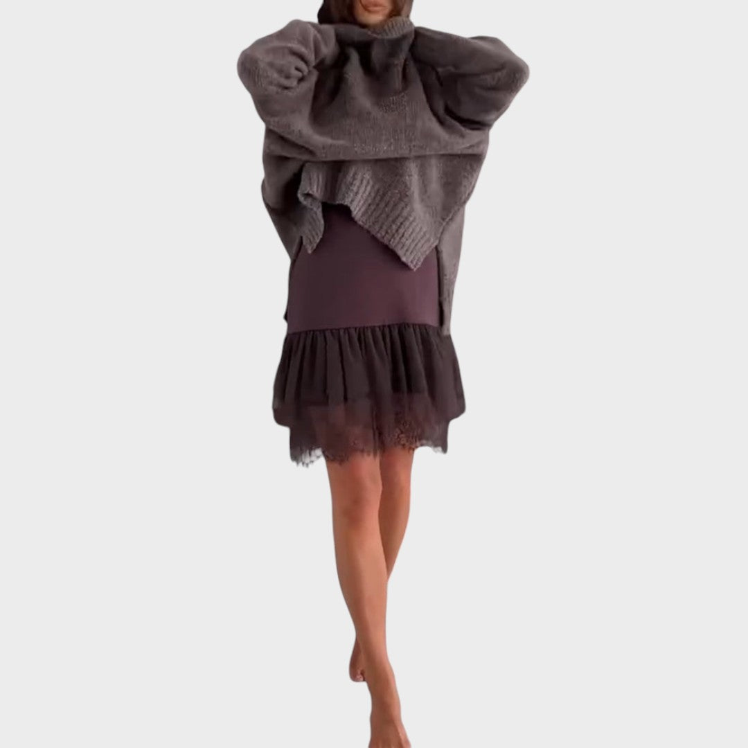 Rachele   -  completo maglione e vestito