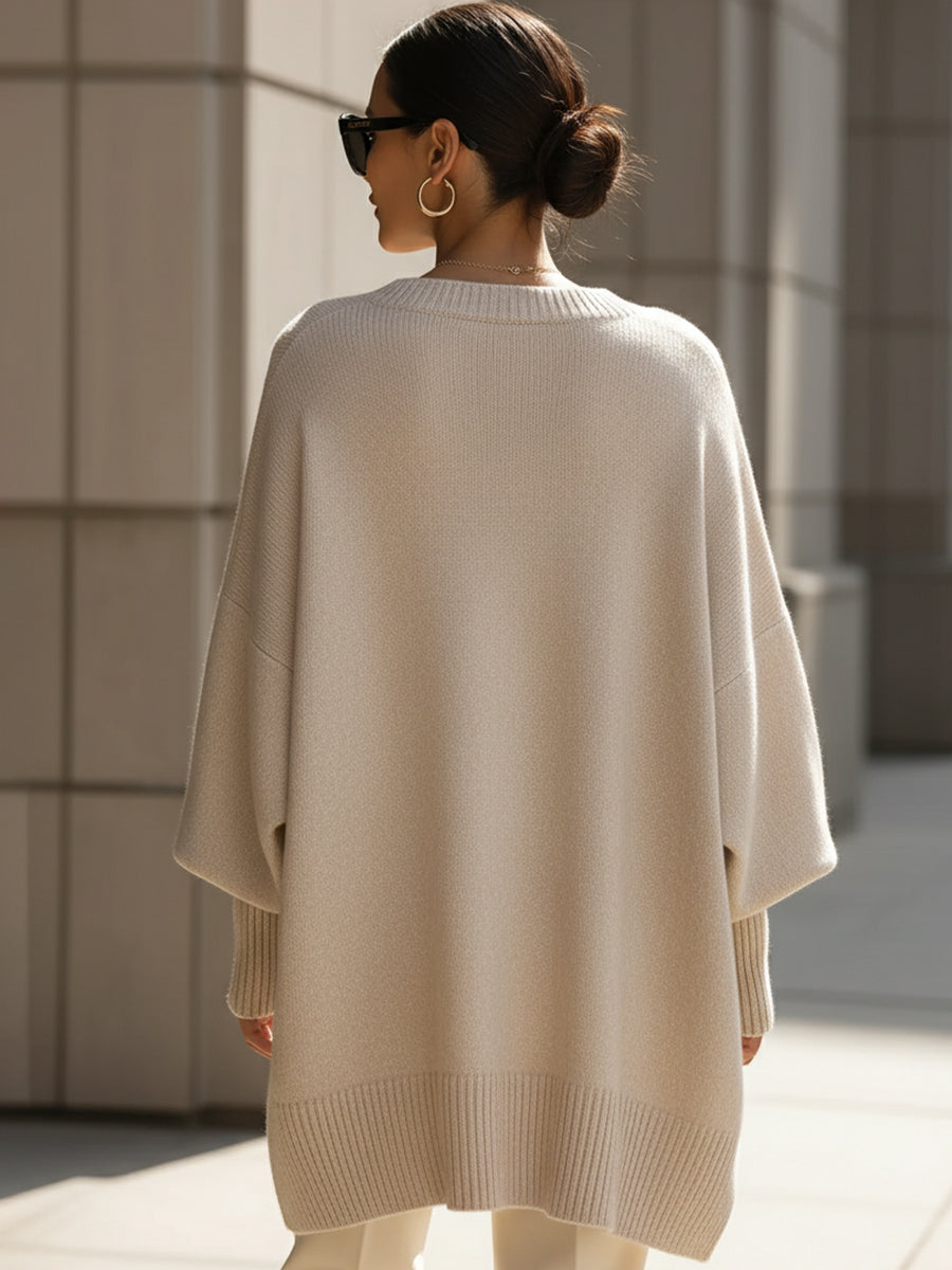 Viola   -  maglione elegante e casual