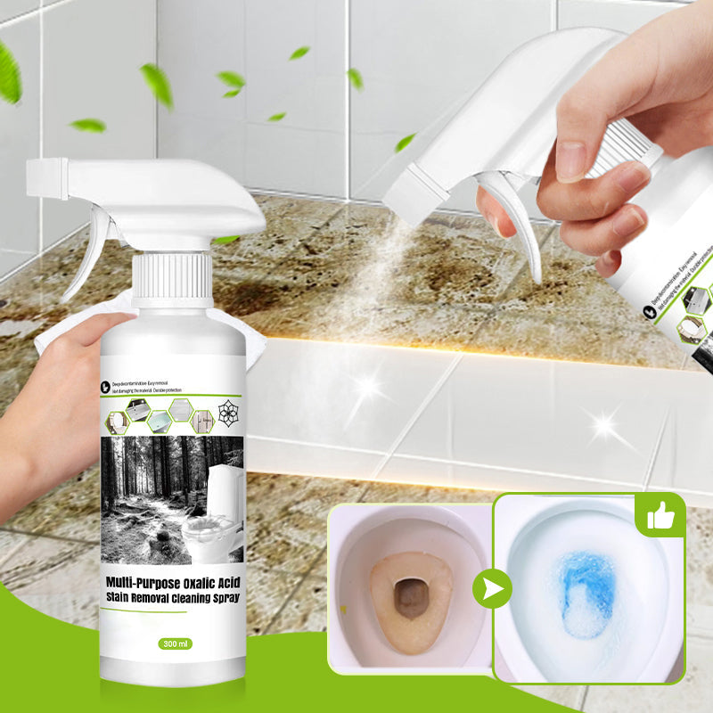 🔥 Vendita calda 49% OFF🔥Spray per Rimozione delle Macchie con Acido Ossalico Multiuso