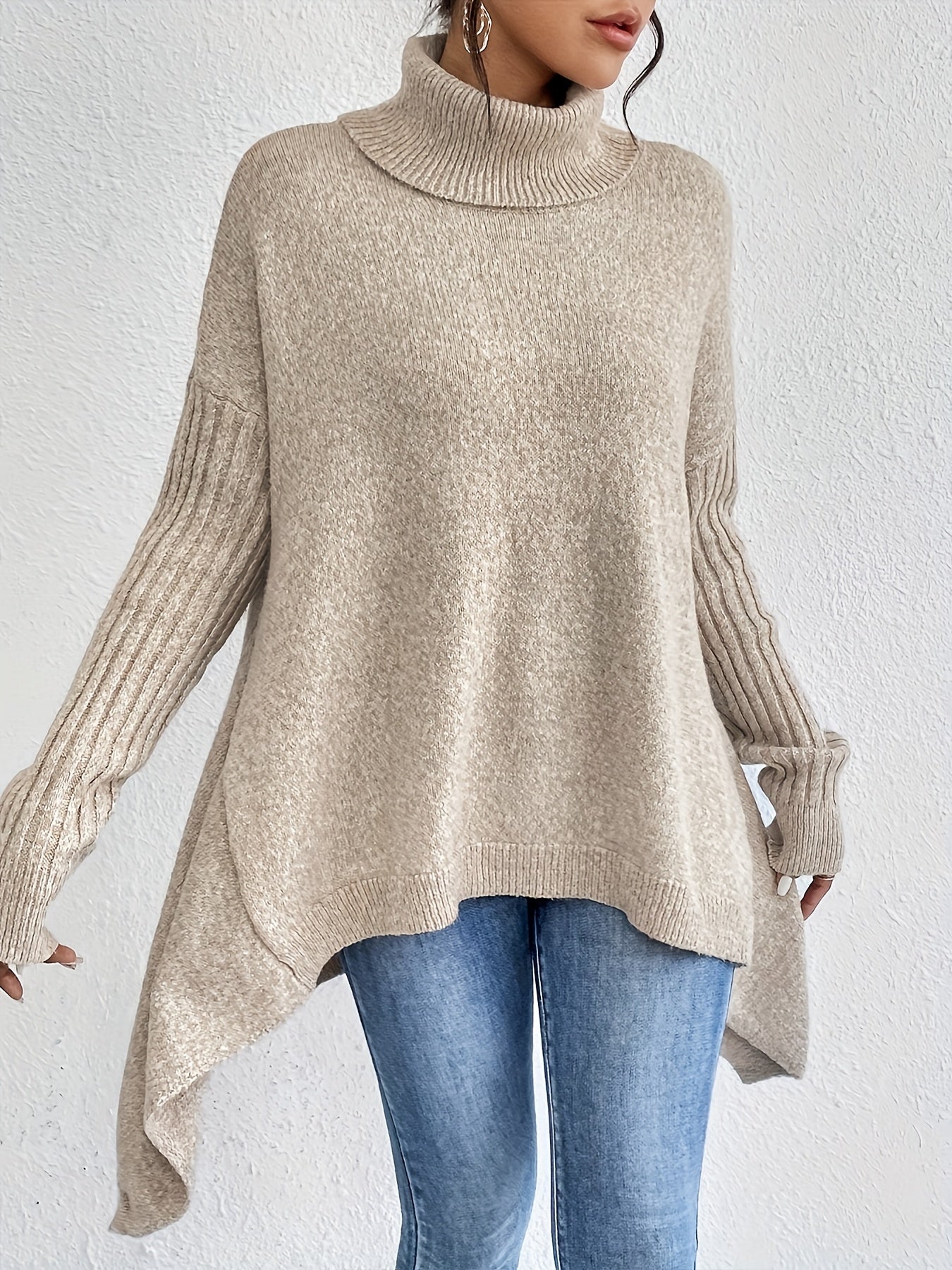 Odette - maglione dolcevita over