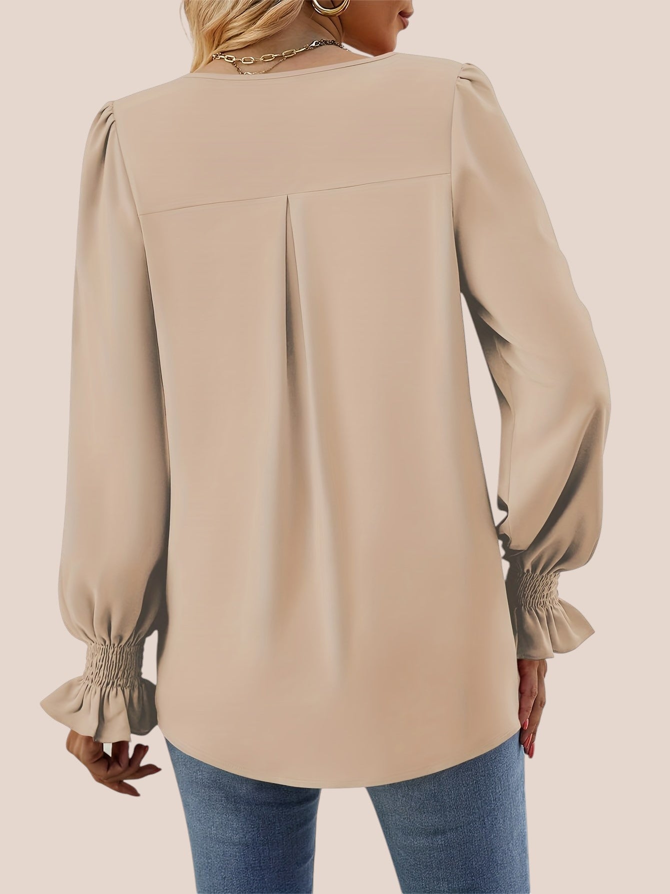 Mira | Blouse Élégante avec Décolleté en V