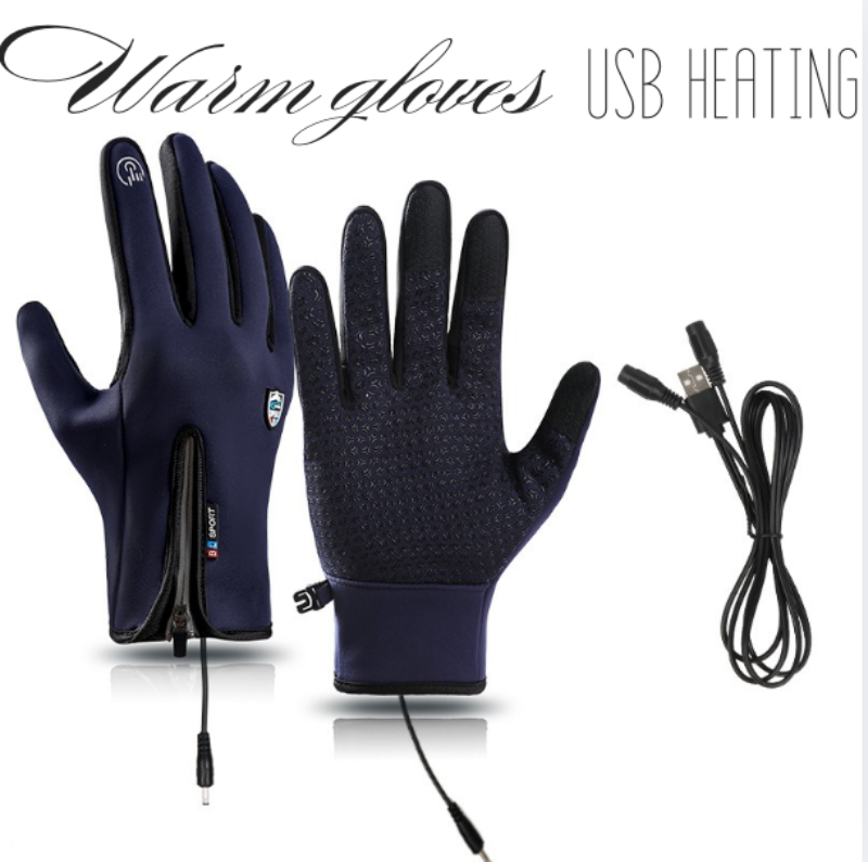 Gants chauffants outdoor imperméables avec fonction tactile