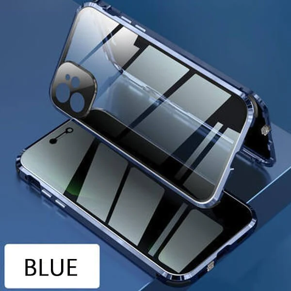Coque magnétique anti-regard pour iPhone