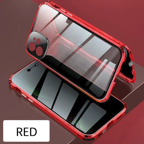 Coque magnétique anti-regard pour iPhone