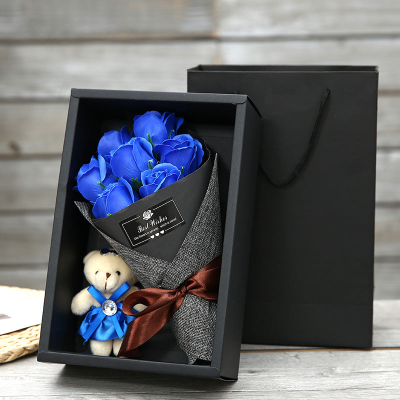 Bouquet di rose eterno con profumo