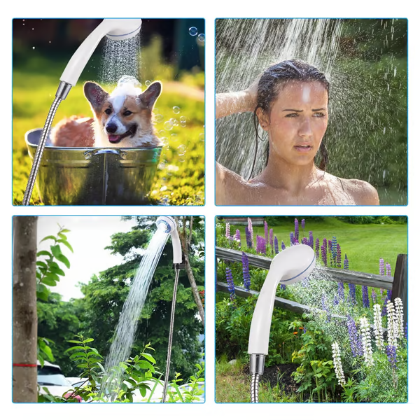 🛀 Vente chaude 50% de réduction💦 Douche portable pour camping avec pompe à eau