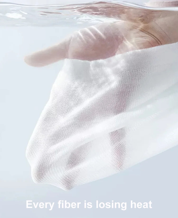 Cardigan en soie glacée Chemise pour la climatisation
