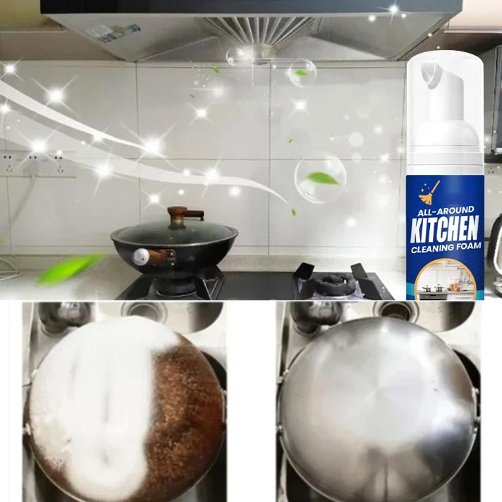 Détergent moussant pour cuisine