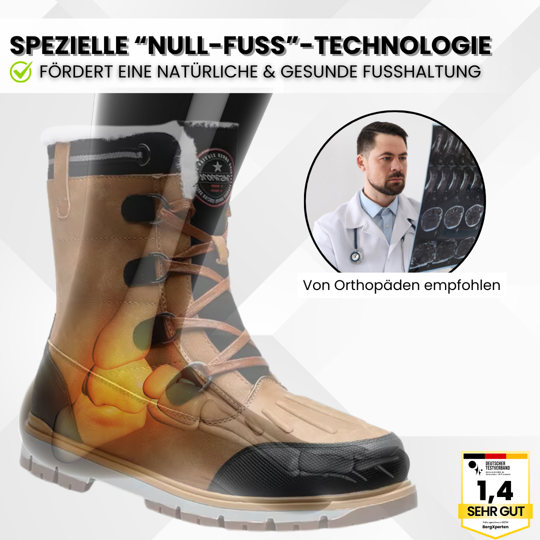 OrthoBoot Pro – Bottes isolantes imperméables pour automne et hiver