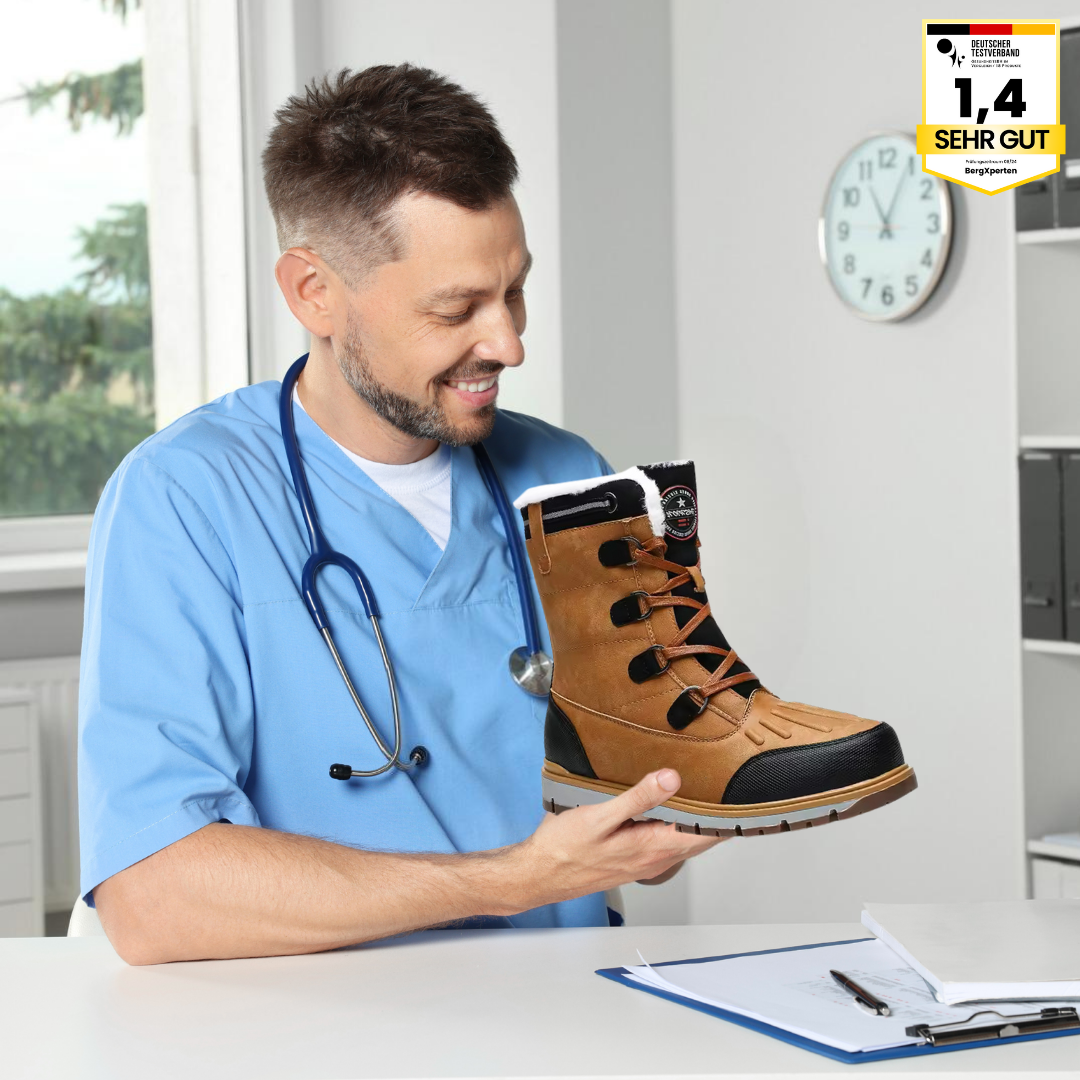 OrthoBoot Pro – Bottes isolantes imperméables pour automne et hiver