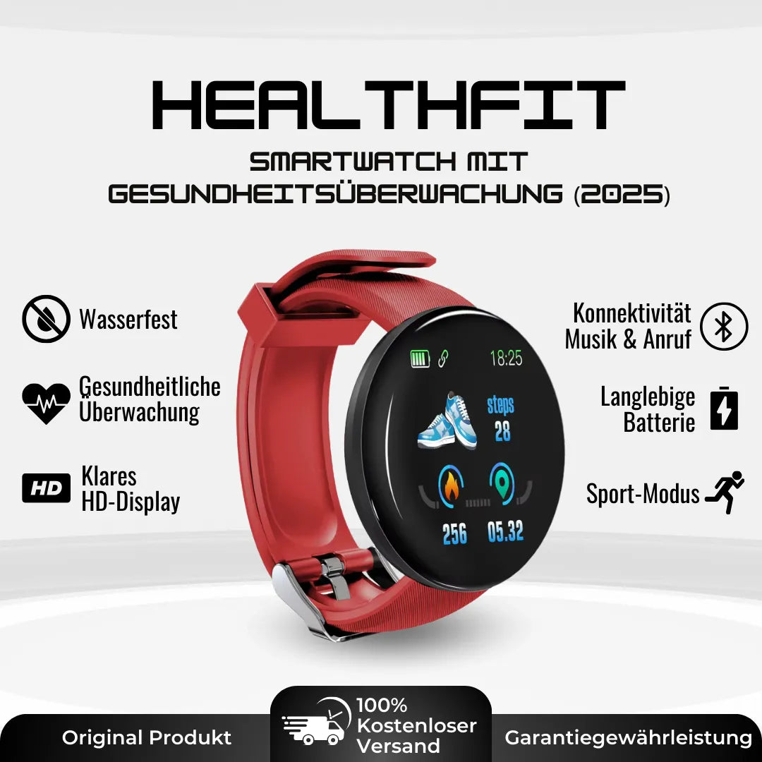 HealthFit – Montre connectée fitness et bien-être (2025)