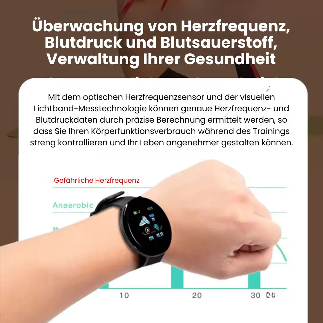 HealthFit – Montre connectée fitness et bien-être (2025)
