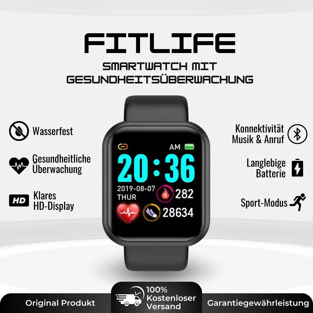 FitLife – Montre connectée de fitness et de bien-être (2025)