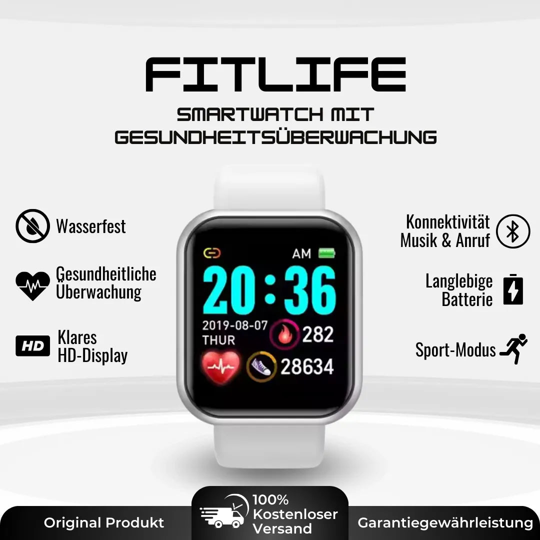 FitLife – Montre connectée de fitness et de bien-être (2025)
