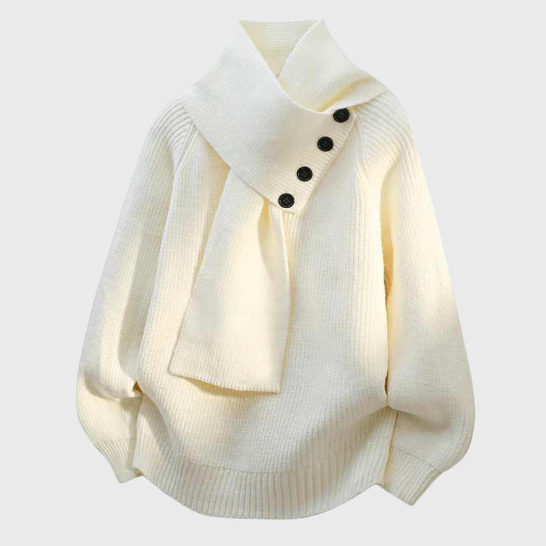 Elisa | Pull Élégant avec Col Col Roulé