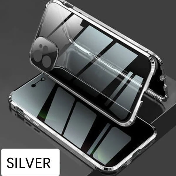 Coque magnétique anti-regard pour iPhone