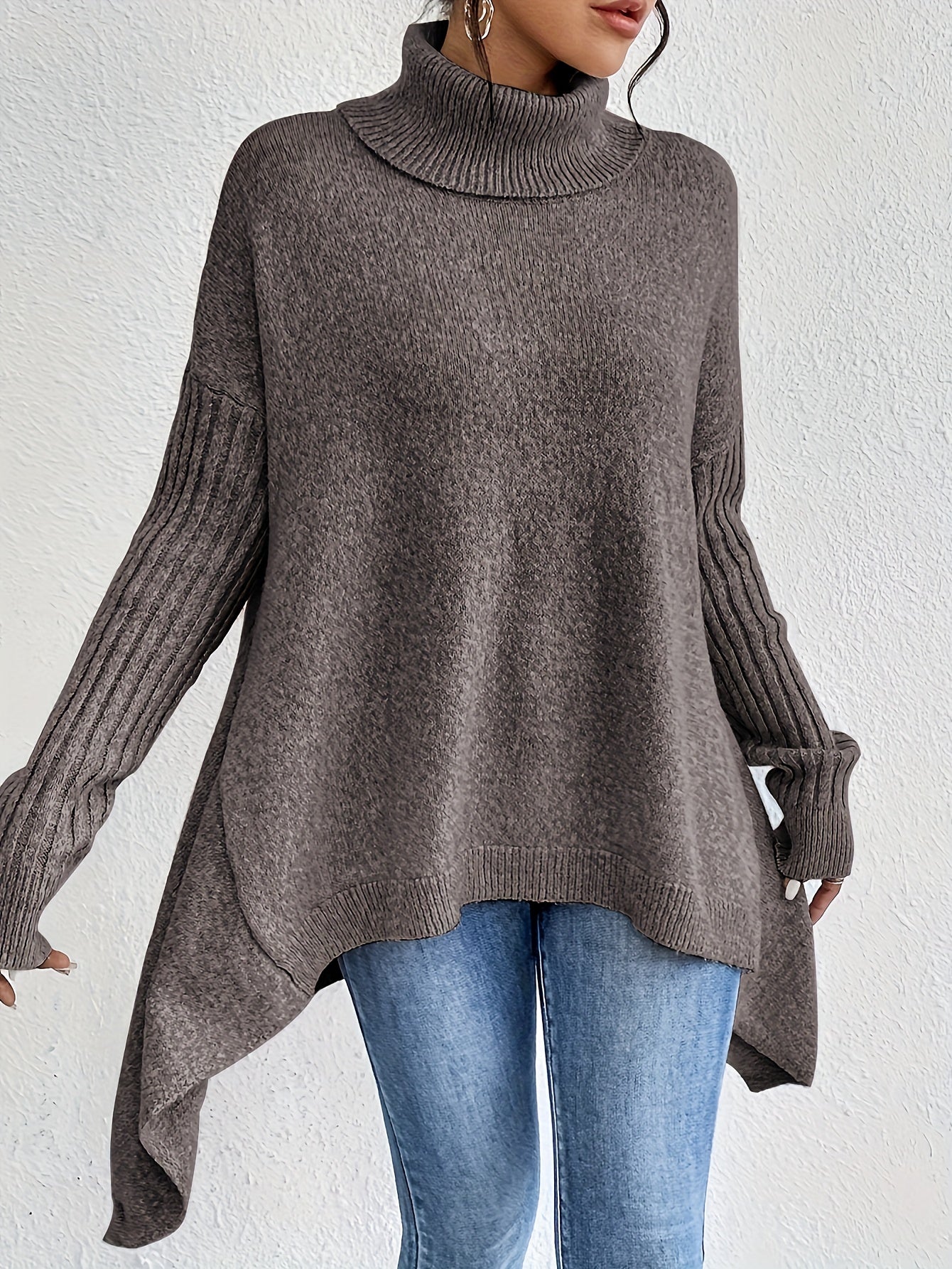 Odette - maglione dolcevita over