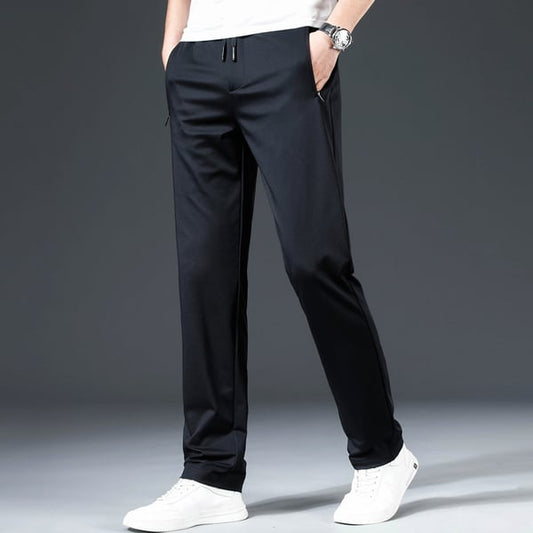 Pantaloni Da Uomo Casuale Dritti Antirughe