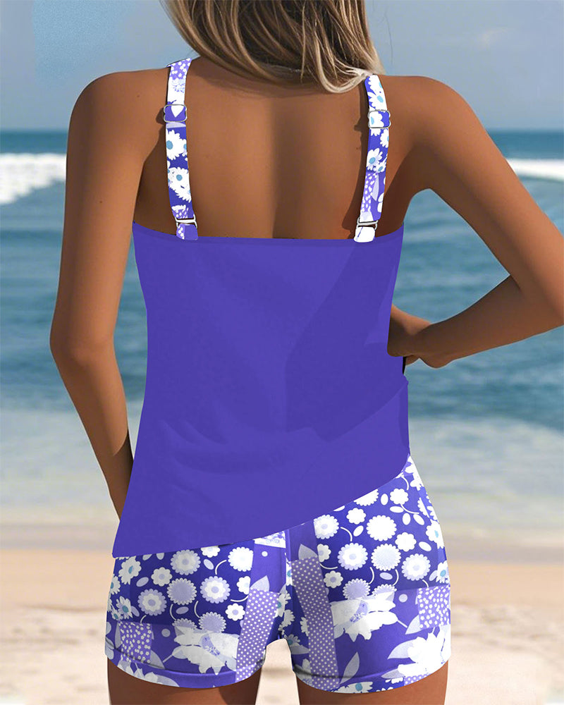 Ginevra - tankini floral confortable