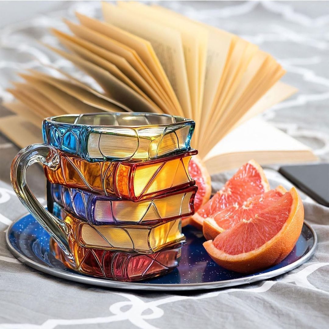 Tasse 3D faite à la main pour la lecture