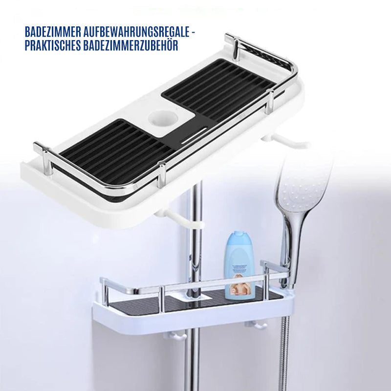 Étagère pour barre de douche