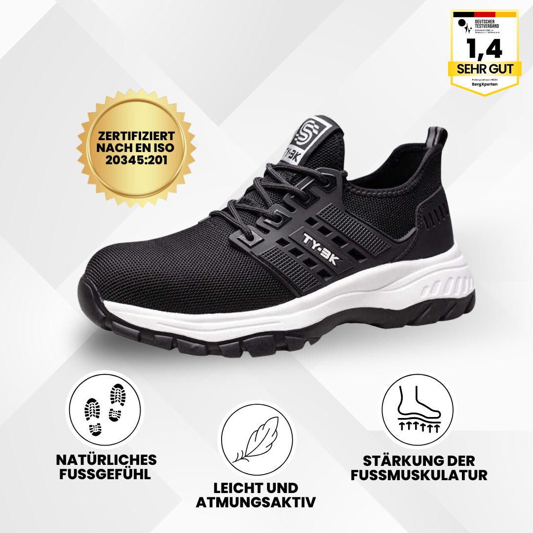 OrthoSafe – Chaussures de sécurité ergonomiques certifiées EN ISO 20345