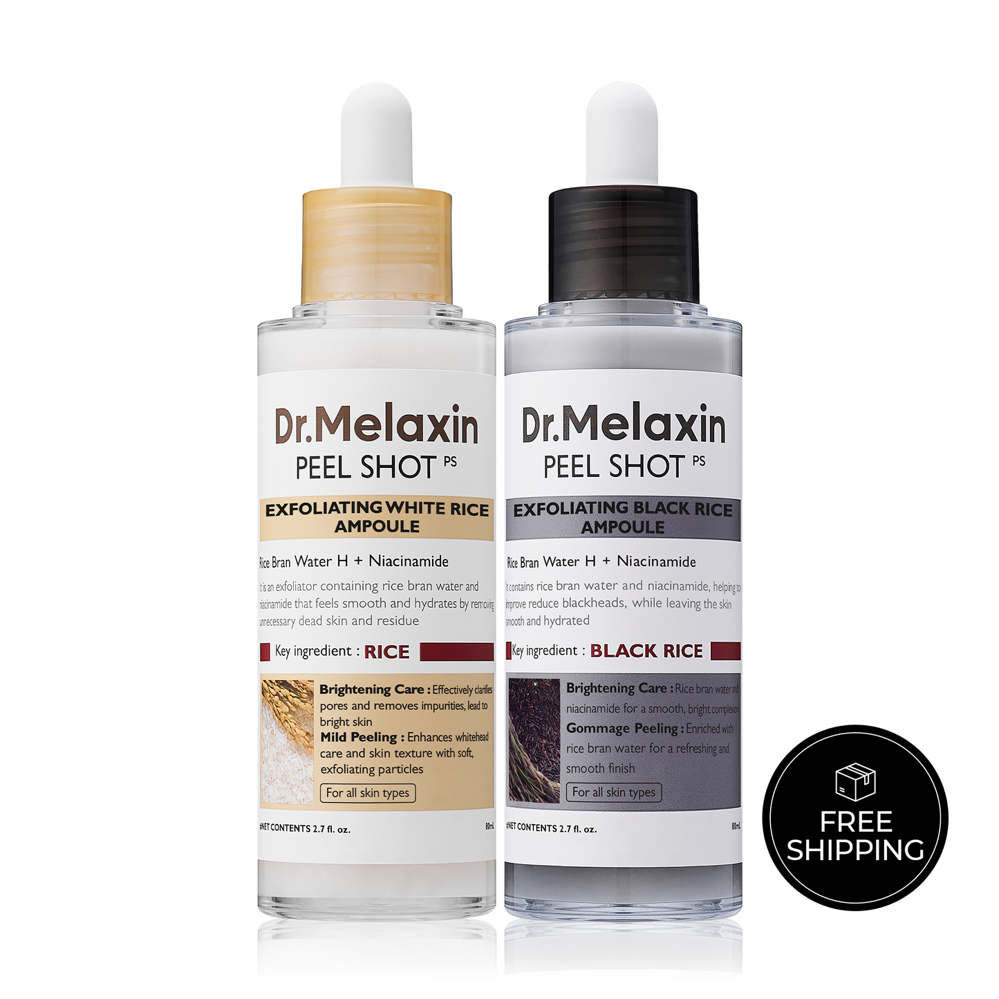 Peel Shot Glow – Linea al riso