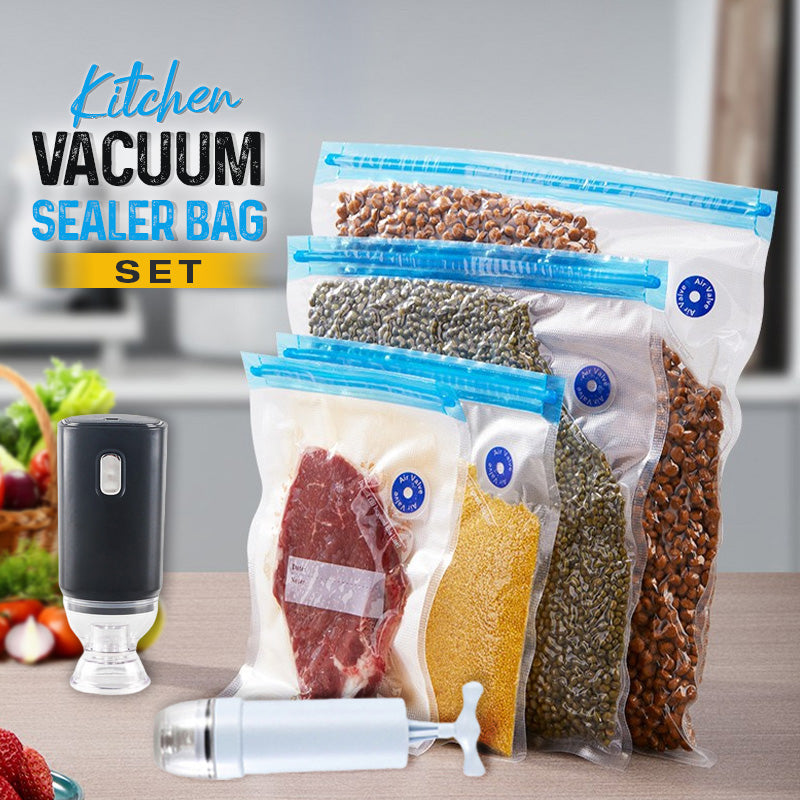 Ensemble de sachets pour scellants sous vide de cuisine