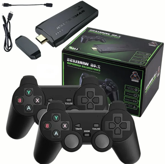nordivo – Console di gioco HDMI con giochi retro e controller wireless