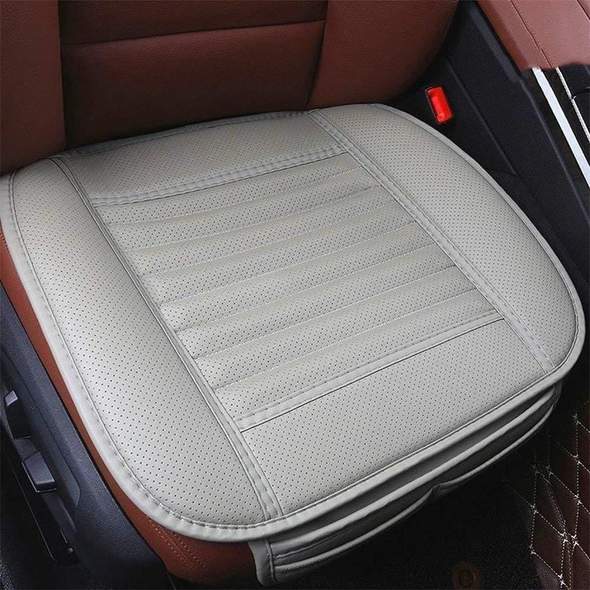 nordivo – Coussin de siège auto en cuir avec charbon actif