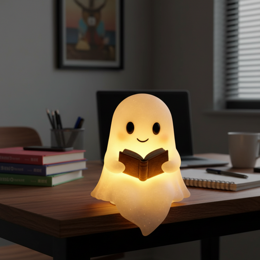 NachtGeist – Petite lampe décorative avec lumière et chaleur