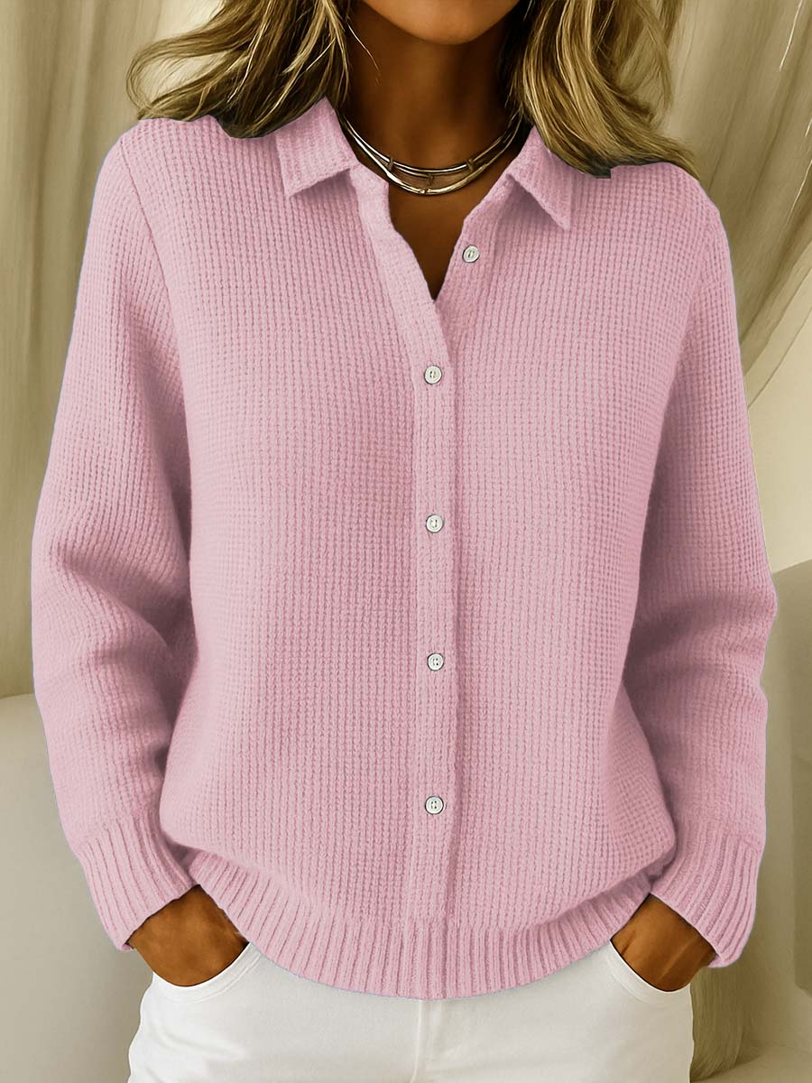 Elena | Cardigan Classico en Maille Douce