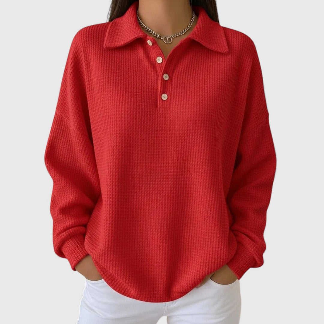 Mara | Pull Doux avec Col Claudine