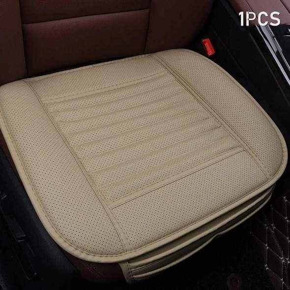 nordivo – Coussin de siège auto en cuir avec charbon actif
